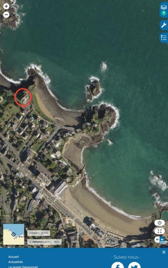 Villa de villégiature à Saint-Quay-Portrieux Esterno foto
